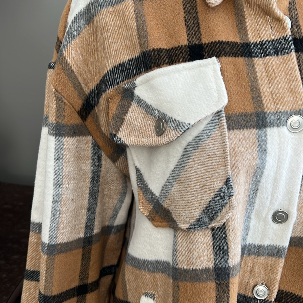 Plaid Shacket - Picture 2 of 8